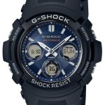 Casio Herrklocka AWG-M100SB-2AER G-Shock Blå/Resinplast Ø46 mm