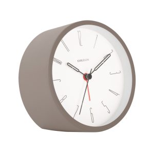 Karlsson Belle Numbers Iron Alarm Clock Väckarklocka KA5915WG - Unisex - 11 cm - Quartz