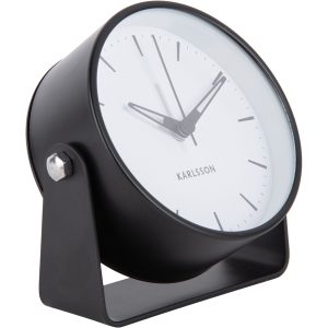 Karlsson Calm Alarm Clock Väckarklocka KA5937BK - Unisex - 11 cm - Quartz