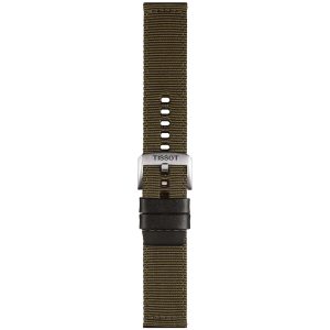 Tissot 22 mm Canvas Armband T852046756 - Unisex - Canvas Fabric