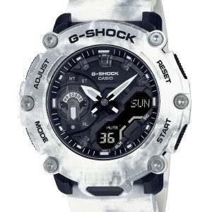 CASIO G-Shock Carbon Core Guard Snow Camo Series