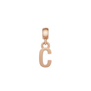 Daniel Wellington DW Charm Letter C Rose Gold