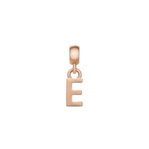 Daniel Wellington DW Charm Letter E Rose Gold