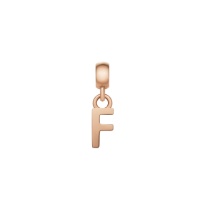 Daniel Wellington DW Charm Letter F Rose Gold