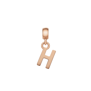 Daniel Wellington DW Charm Letter H Rose Gold