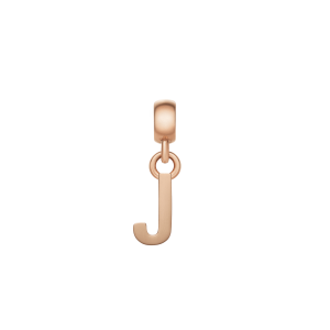 Daniel Wellington DW Charm Letter J Rose Gold