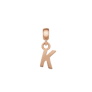 Daniel Wellington DW Charm Letter K Rose Gold