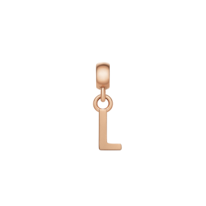 Daniel Wellington DW Charm Letter L Rose Gold