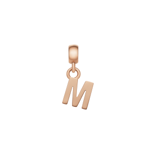 Daniel Wellington DW Charm Letter M Rose Gold