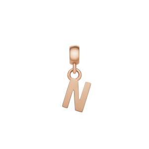 Daniel Wellington DW Charm Letter N Rose Gold