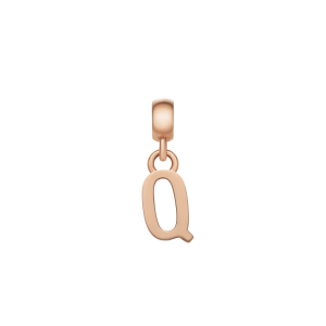 Daniel Wellington DW Charm Letter Q Rose Gold