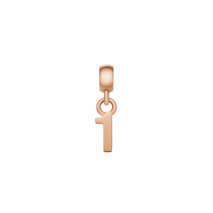 Daniel Wellington DW Charm Number 1 Rose Gold