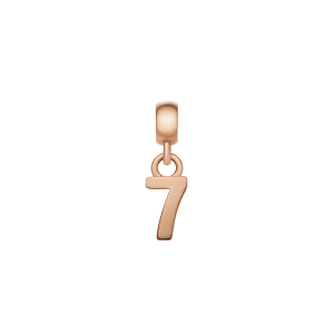 Daniel Wellington DW Charm Number 7 Rose Gold