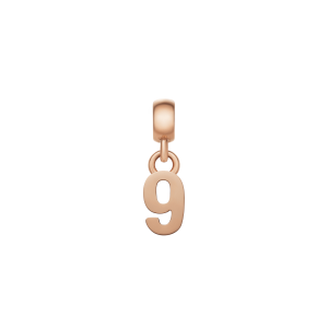 Daniel Wellington DW Charm Number 9 Rose Gold