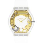 swatch coeur dorado 34mm