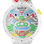 swatch dragon in gold