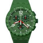 swatch primarly green