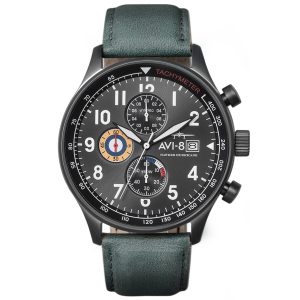 Avi-8 Hawker Hurricane AV-4011-0D - Herr - 40 mm - Analogt - Quartz - Safirglas