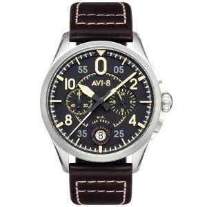 Avi-8 Spitfire AV-4089-01 - Herr - 42 mm - Analogt - Quartz - Mineralglas