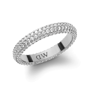 Daniel Wellington DW Pavé Crystal 48 Silver