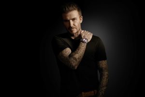 david beckham rosa tudor klocka