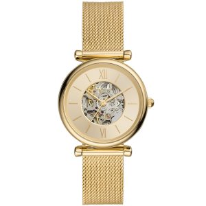 Fossil Carlie ME3250 - Dam - 35 mm - Analogt - Automatiskt - Mineralglas