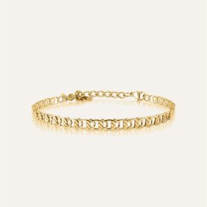 Mockberg Infinity Gold Bracelet