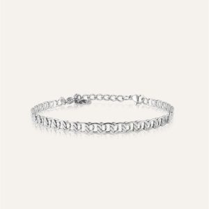 Mockberg Infinity Silver Bracelet