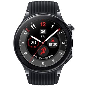 OnePlus Watch 2 Black Steel 5491100053 - Herr - 46 mm - Smartklocka - Digital/Smartklocka - Safirglas