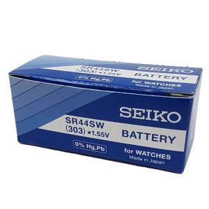 Seiko 1 St. 303 Knappcellsbatteri SR44SW - Unisex - Silver oxide