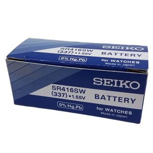 Seiko 1 St. 337 Knappcellsbatteri SR416SW - Unisex - Silver oxide