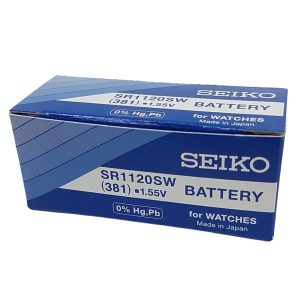Seiko 1 St. 381 Knappcellsbatteri SR1120SW - Unisex - Silver oxide