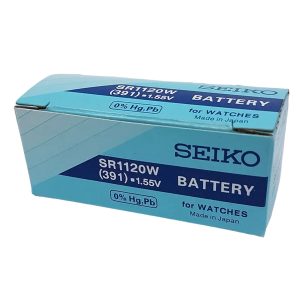 Seiko 1 St. 391 Knappcellsbatteri SR1120W - Unisex - Silver oxide