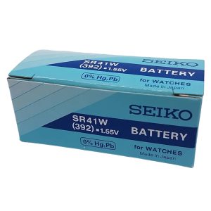 Seiko 1 St. 392 Knappcellsbatteri SR41W - Unisex - Silver oxide
