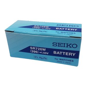 Seiko 1 St. 396 Knappcellsbatteri SR726W - Unisex - Silver oxide