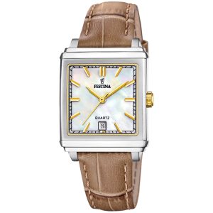 Festina On The Square F20682/4 - Dam - 27 mm - Analogt - Quartz - Mineralglas