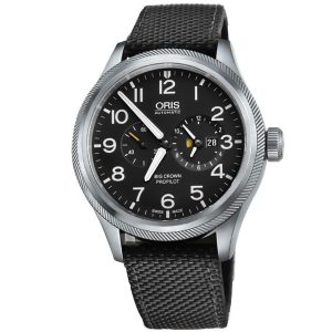 ORIS Pro Pilot Worldtimer 69077354164LSBLACK - Herr - 45 mm - Analogt - Automatiskt - Safirglas