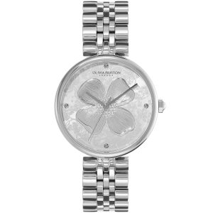 Olivia Burton Dogwood T-bar 24000091 - Dam - 36 mm - Analogt - Quartz - Mineralglas