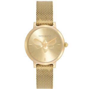 Olivia Burton Signature Bee 24000022 - Dam - 28 mm - Analogt - Quartz - Mineralglas