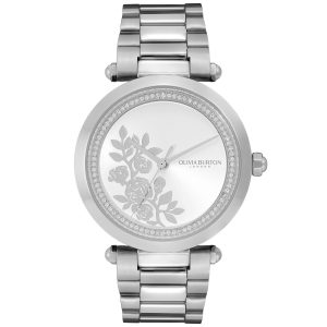 Olivia Burton T-bar Florals 24000042 - Dam - 34 mm - Analogt - Quartz - Mineralglas