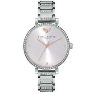 Olivia Burton Tbar 24000001 - Dam - 32 mm - Analogt - Quartz - Safirbelagd