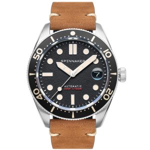 Spinnaker Croft Mid-Size Anchor Black SP-5100-01 - Herr - 40 mm - Analogt - Automatiskt - Safirglas