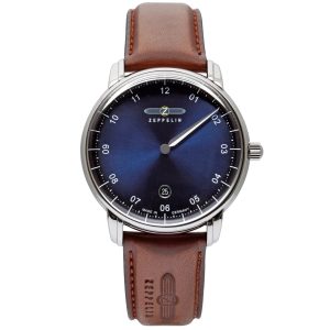 Zeppelin Captain's Line 86423 - Herr - 40 mm - Analogt - Quartz - Mineralglas