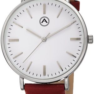 Akribos XXIV Herrklocka AK1033RD Slim Vit/Läder Ø39 mm