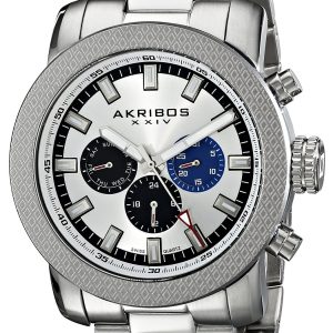 Akribos XXIV Herrklocka AK684SS Grandiose Silverfärgad/Stål Ø46 mm