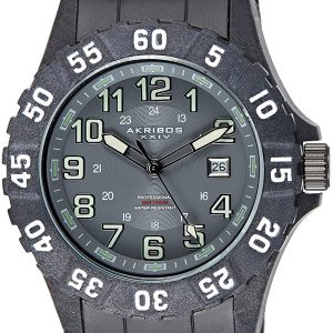 Akribos XXIV Herrklocka AK794WT Divers Grå/Stål Ø43 mm