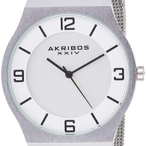 Akribos XXIV Herrklocka AK851SS Silverfärgad/Stål Ø40 mm