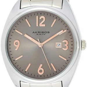 Akribos XXIV Herrklocka AK957SS Classic Grå/Stål Ø47 mm