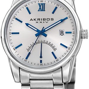 Akribos XXIV Herrklocka AK962SS Retrograde Silverfärgad/Stål Ø42 mm