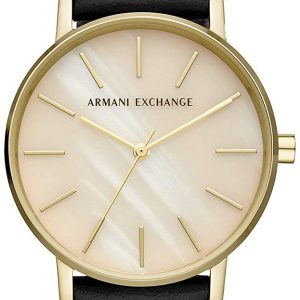 Armani Exchange 99999 Damklocka AX5561 Vit/Läder Ø36 mm